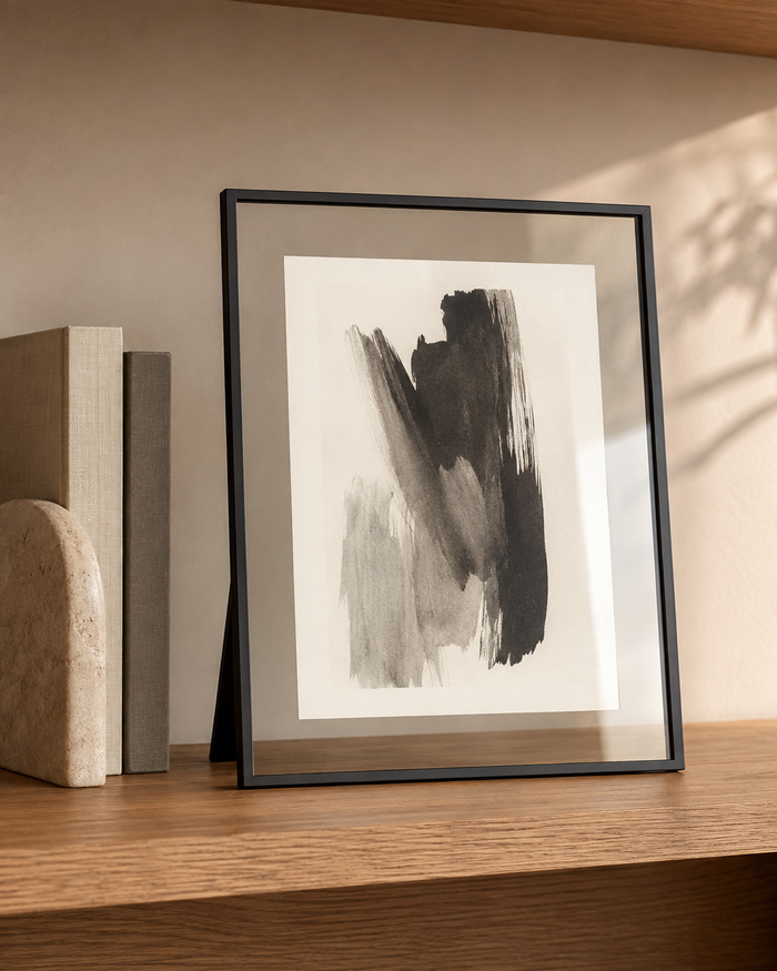 Maren Black Floating Frame