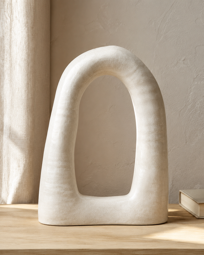 Selene Ivory Ceramic Arch